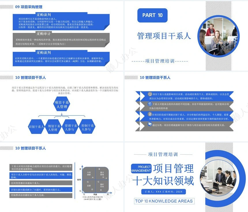 项目管理PPT模板(50)