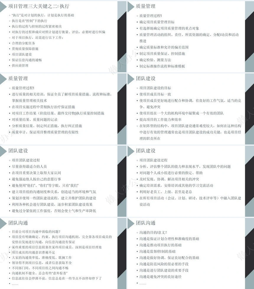 项目管理PPT模板(54)