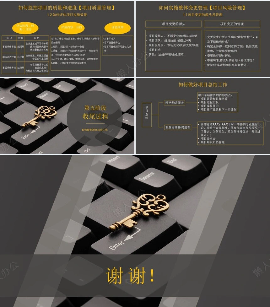 项目管理PPT模板(56)