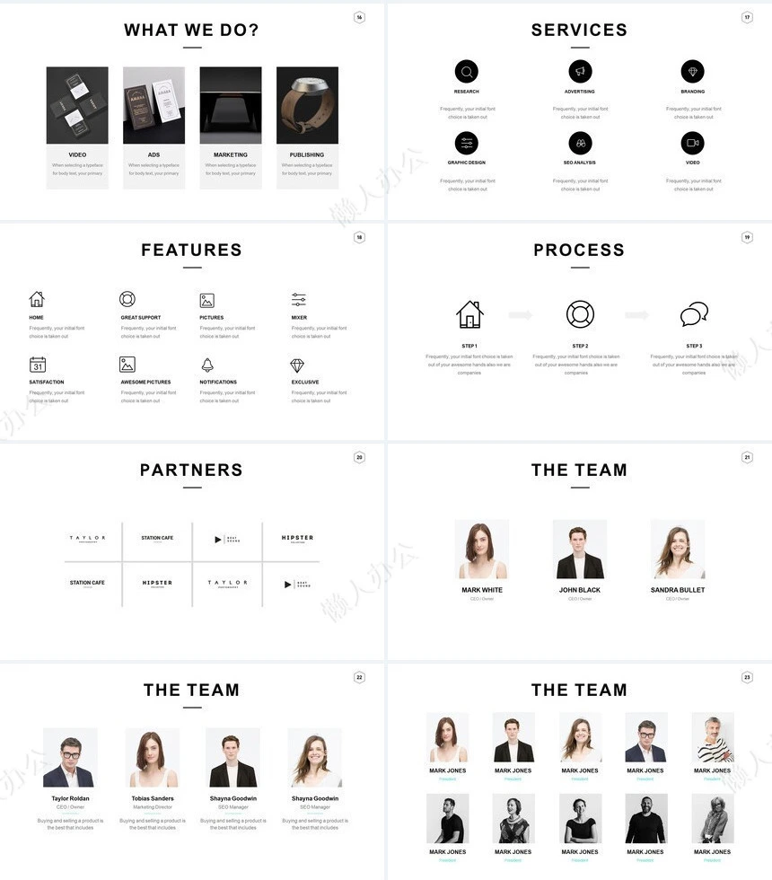 商务风品牌宣传PPT模板公司介绍通用PPT模版