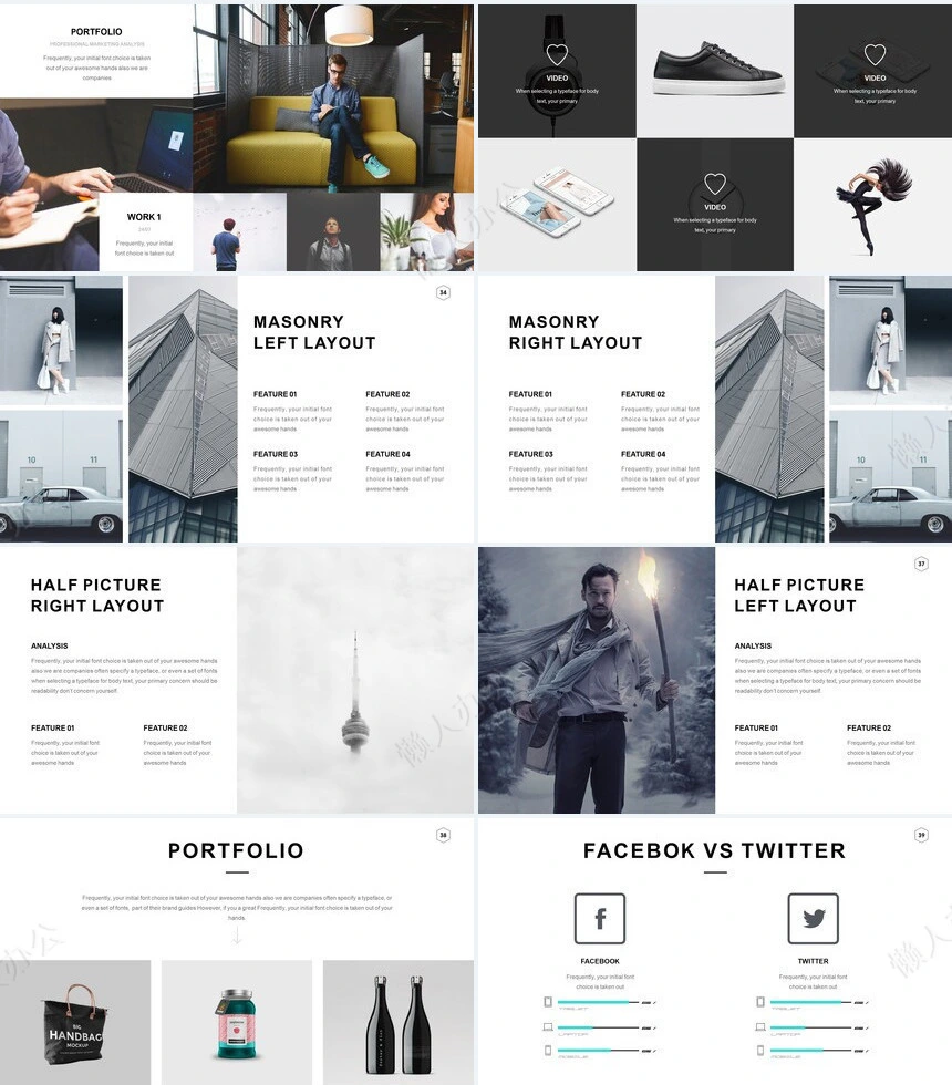 商务风品牌宣传PPT模板公司介绍通用PPT模版