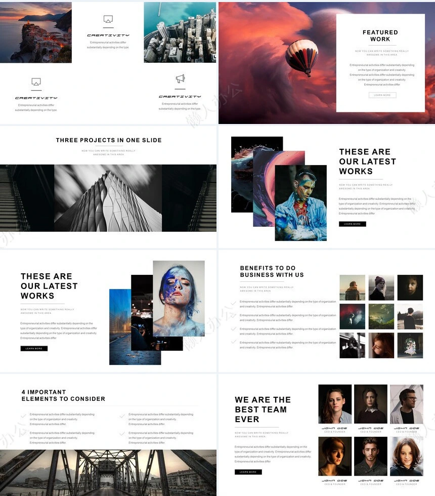 大气简约轻奢品牌商业计划书项目简介PPT模板