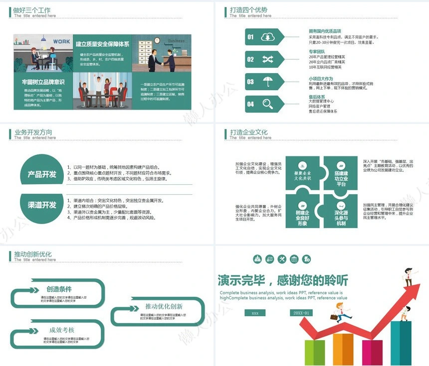 经营分析PPT模板(20)