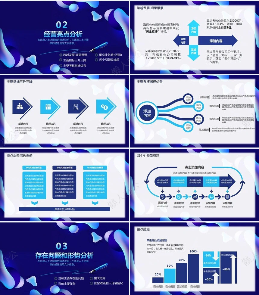 经营分析PPT模板(31)
