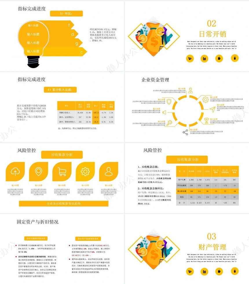 经营分析PPT模板(60)