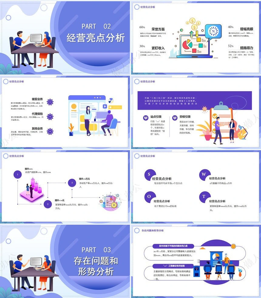 经营分析PPT模板(65)