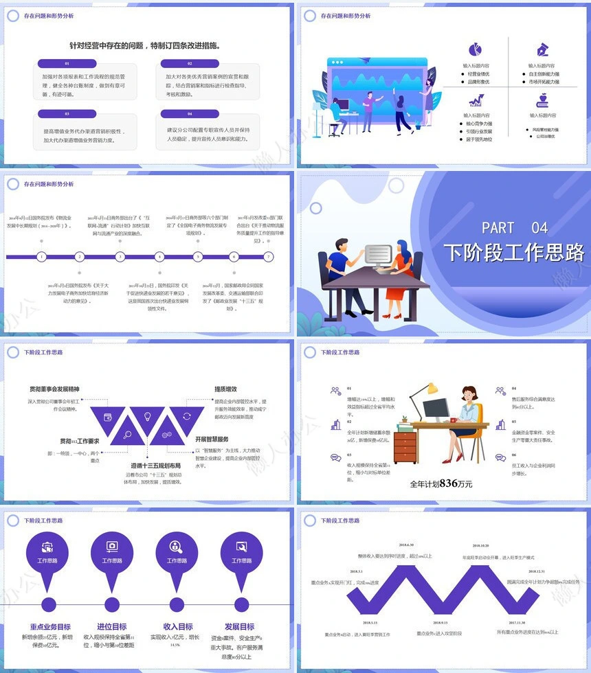 经营分析PPT模板(65)