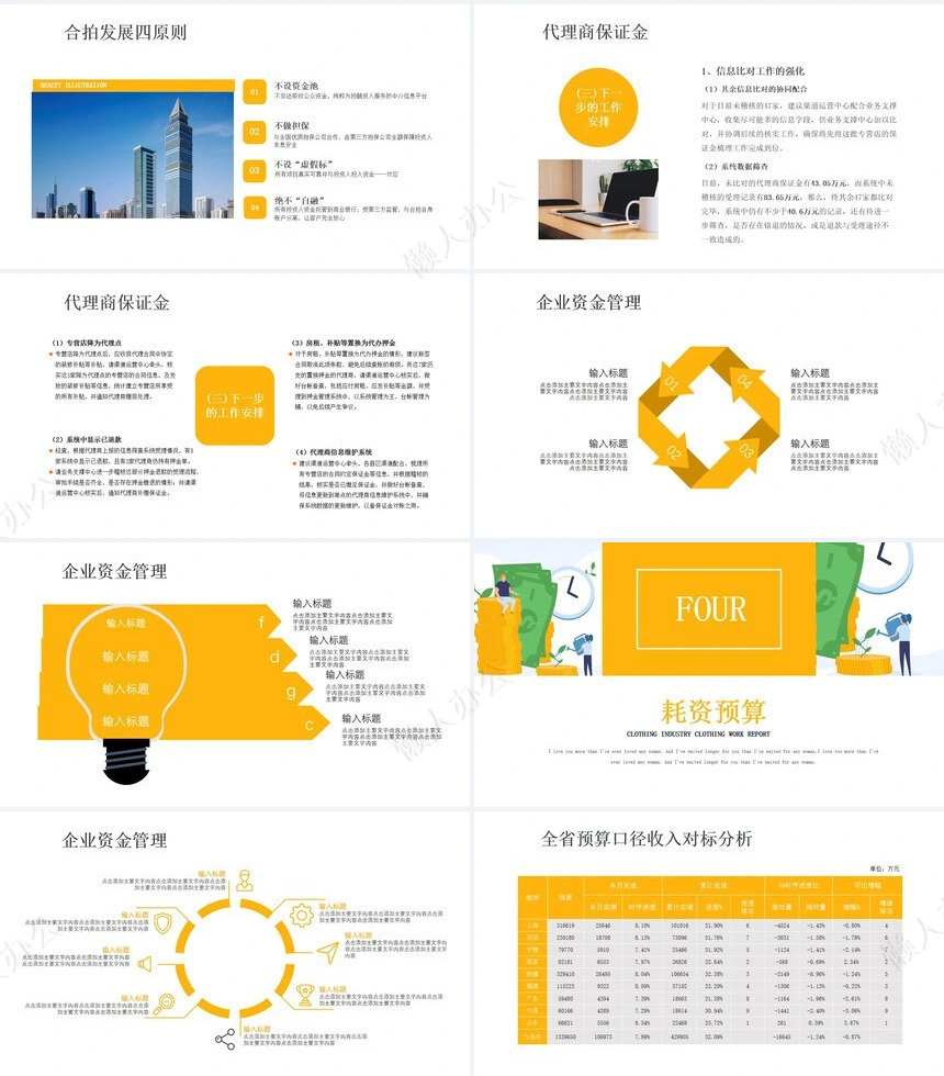 经营分析PPT模板(7)