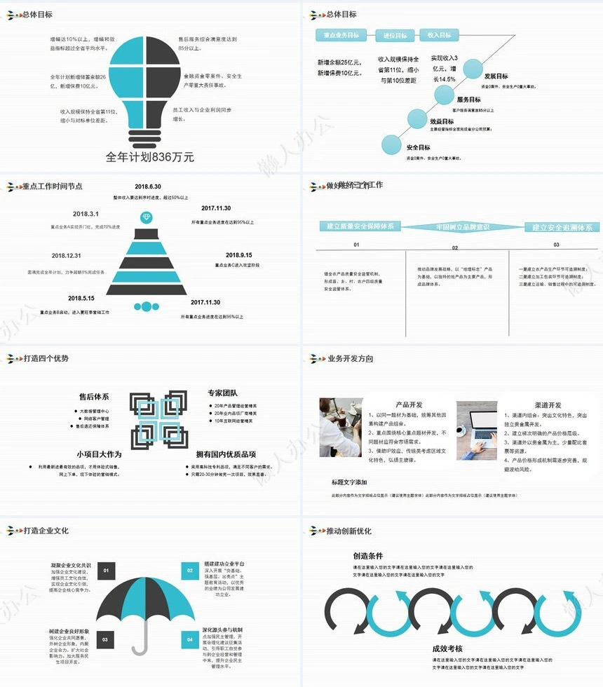 经营分析PPT模板(70)