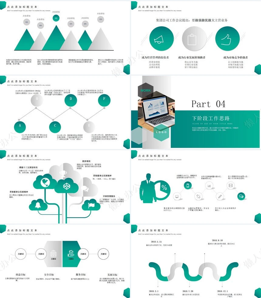经营分析PPT模板(80)