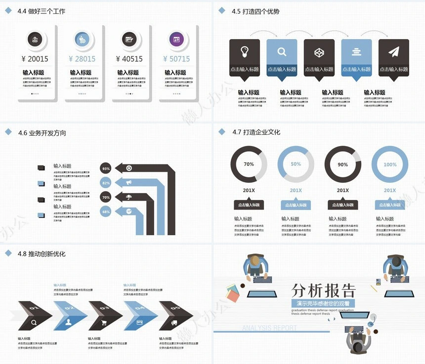 经营分析PPT模板(81)