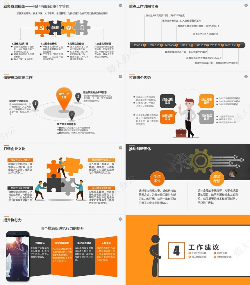 经营分析PPT模板(85)
