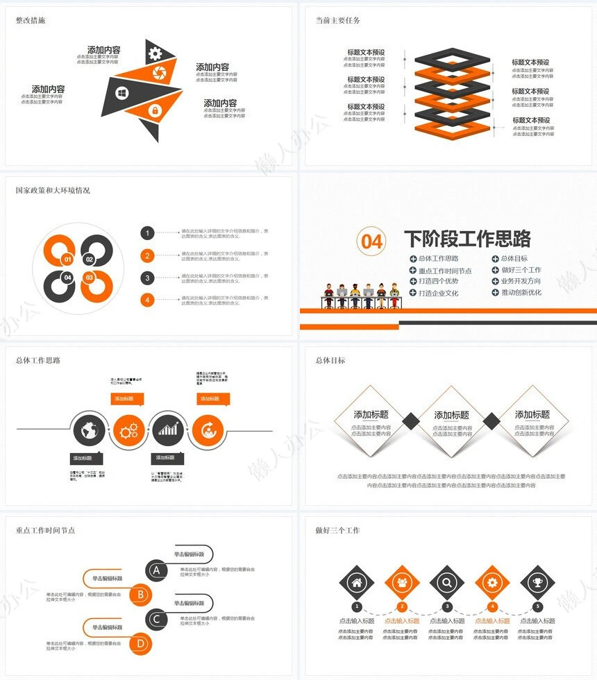 经营分析PPT模板(9)