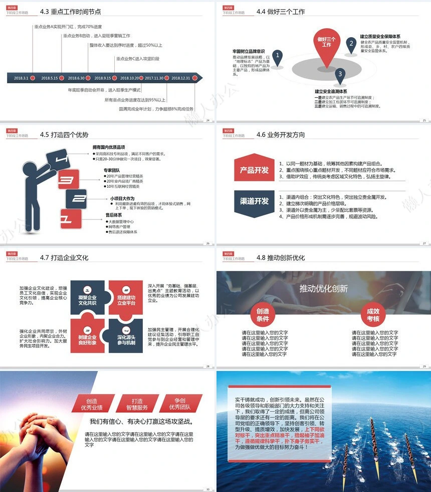 经营分析PPT模板(91)