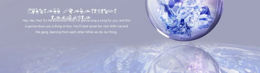 抽象艺术PPT模板(10)