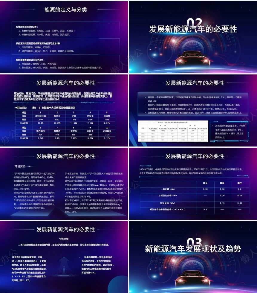 新能源通用PPT模板(31)