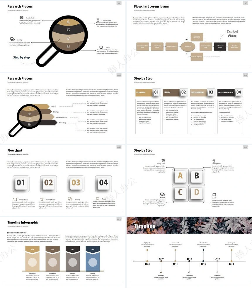 可视化通用PPT图表(16)