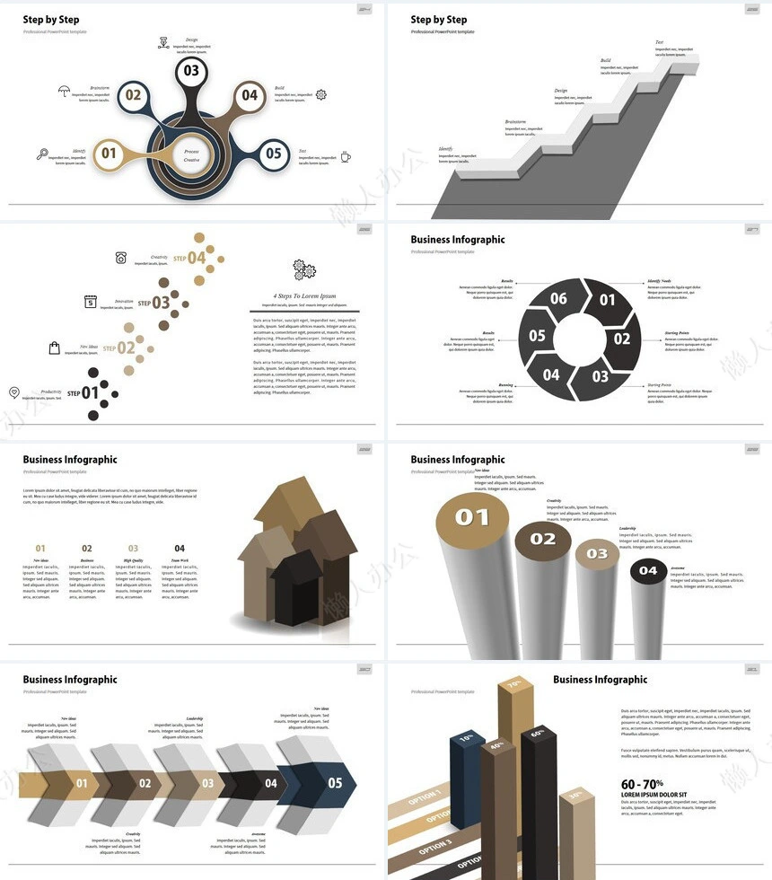 可视化通用PPT图表(16)