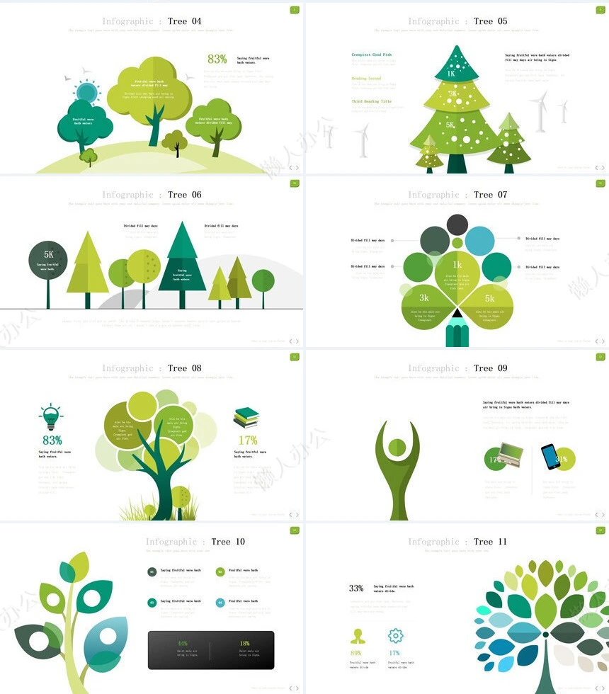 可视化通用PPT图表(31)