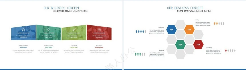 可视化通用PPT图表(41)