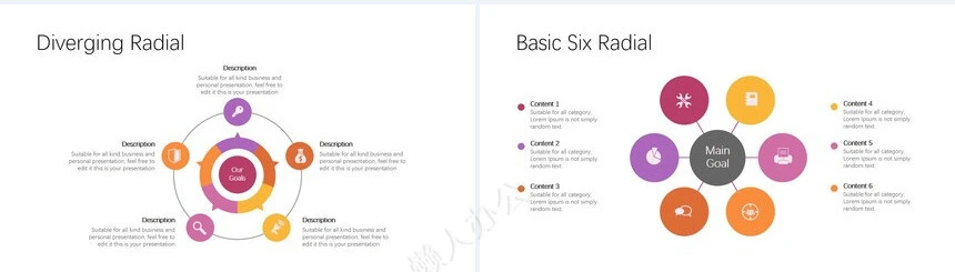 可视化通用PPT图表(7)