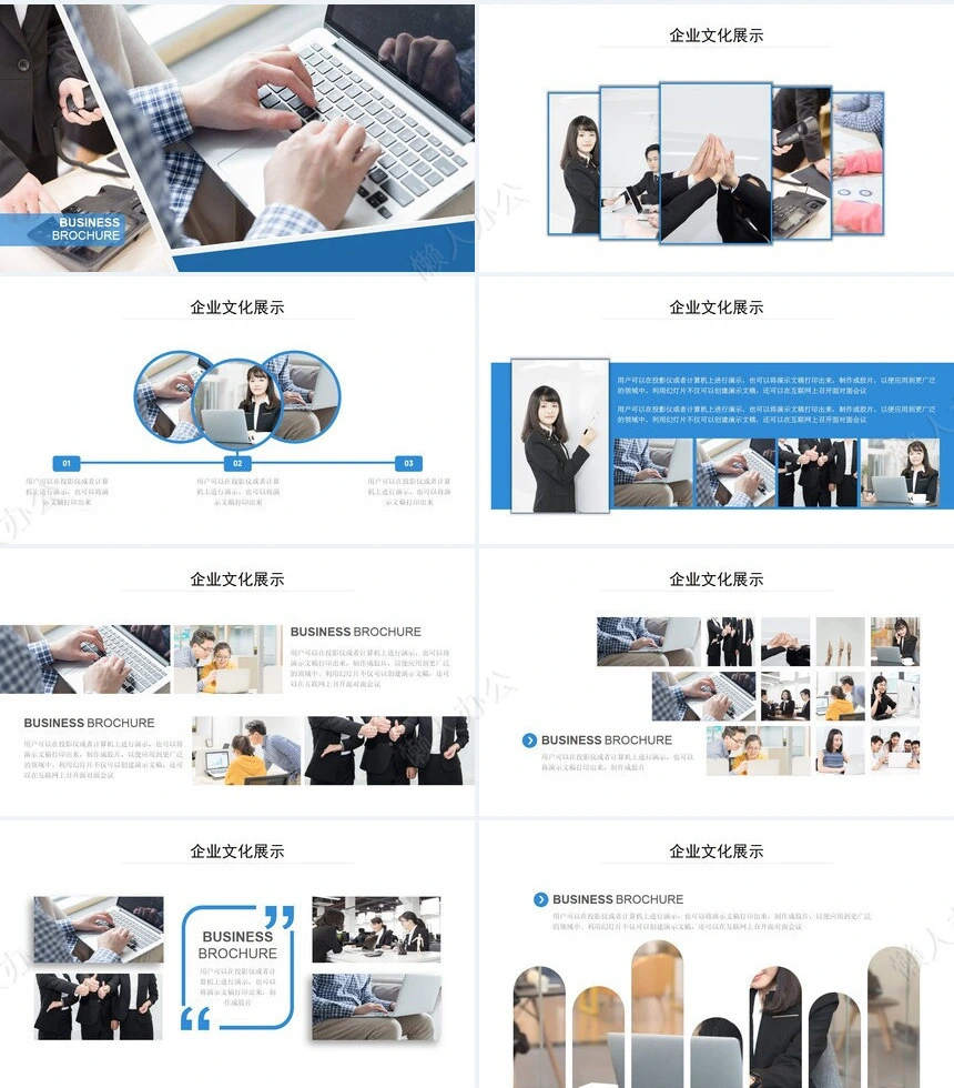 企业宣传画册PPT(23)