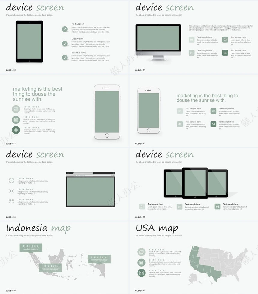 杂志风商务图片相册商业计划书项目简介PPT模板