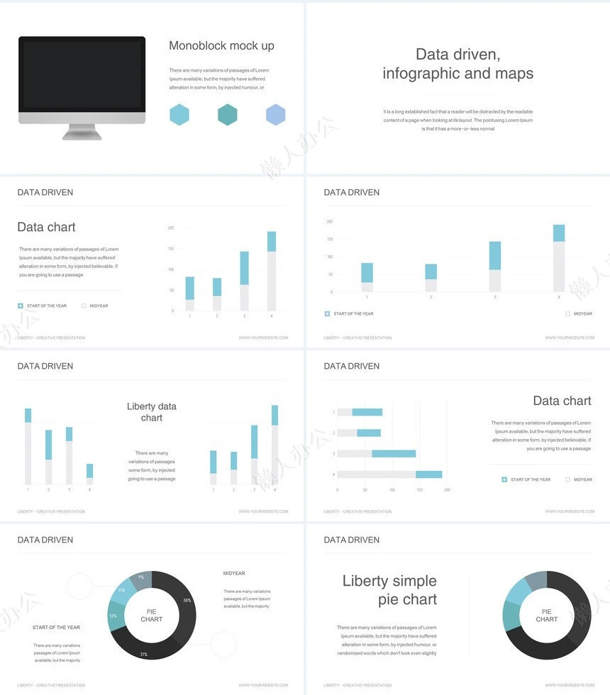 欧美商务风商业计划书项目简介PPT模板