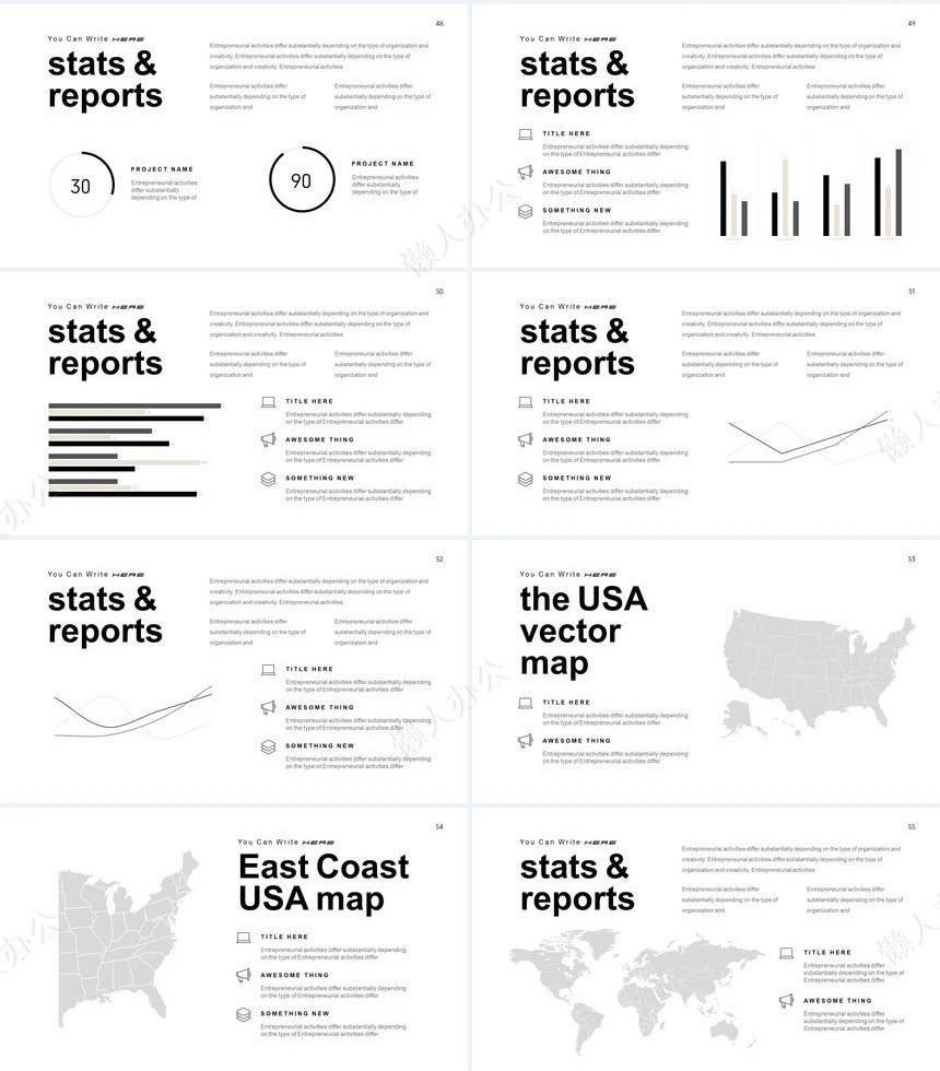 欧美通用PPT模板