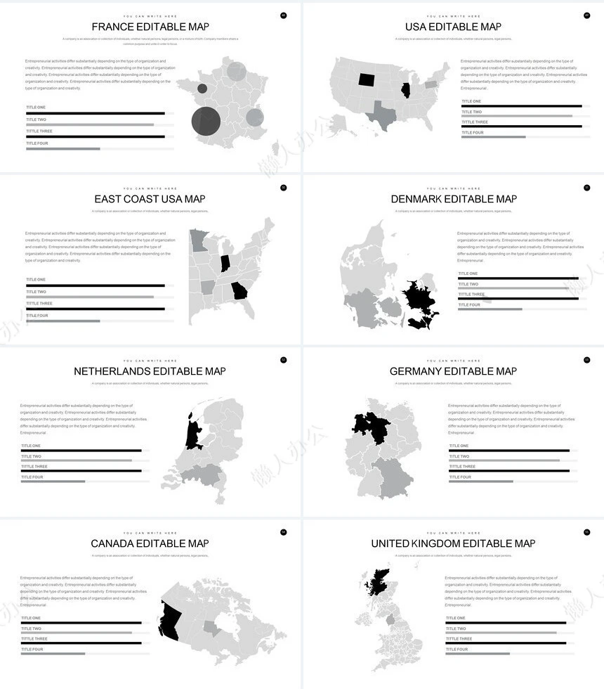 简约欧美杂志风高端通用PPT模板
