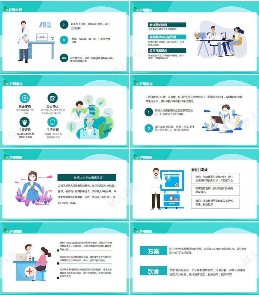 脑梗塞的个案护理动态PPT