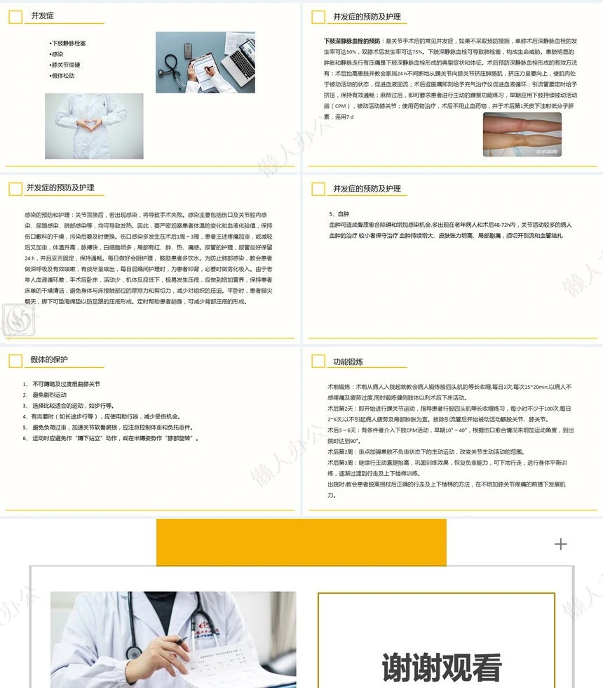 膝关节置换术后护理查房