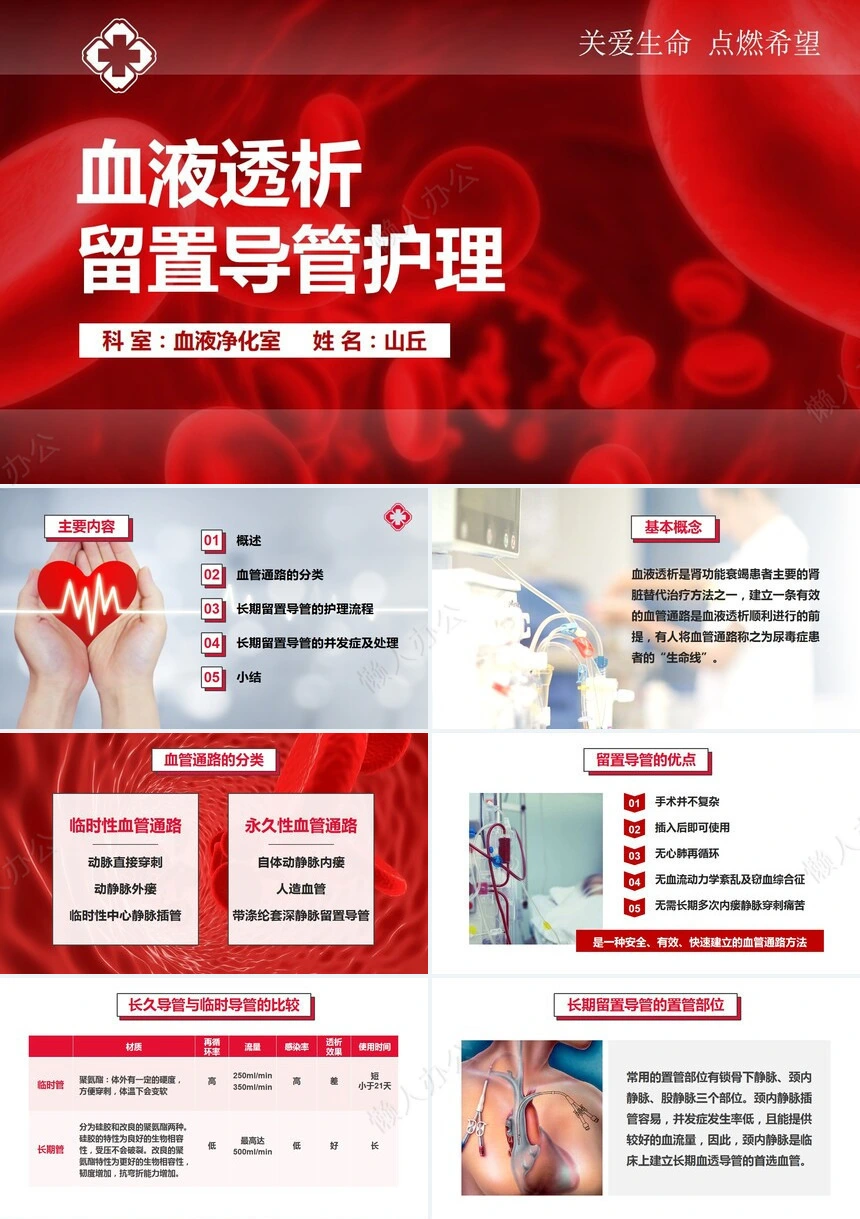 血液透析留置导管护理