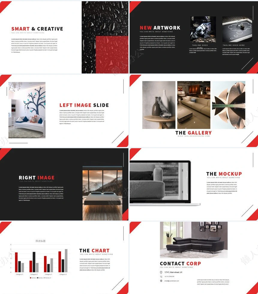 高端玫红商务风品牌宣传PPT模板公司介绍通用PPT模版