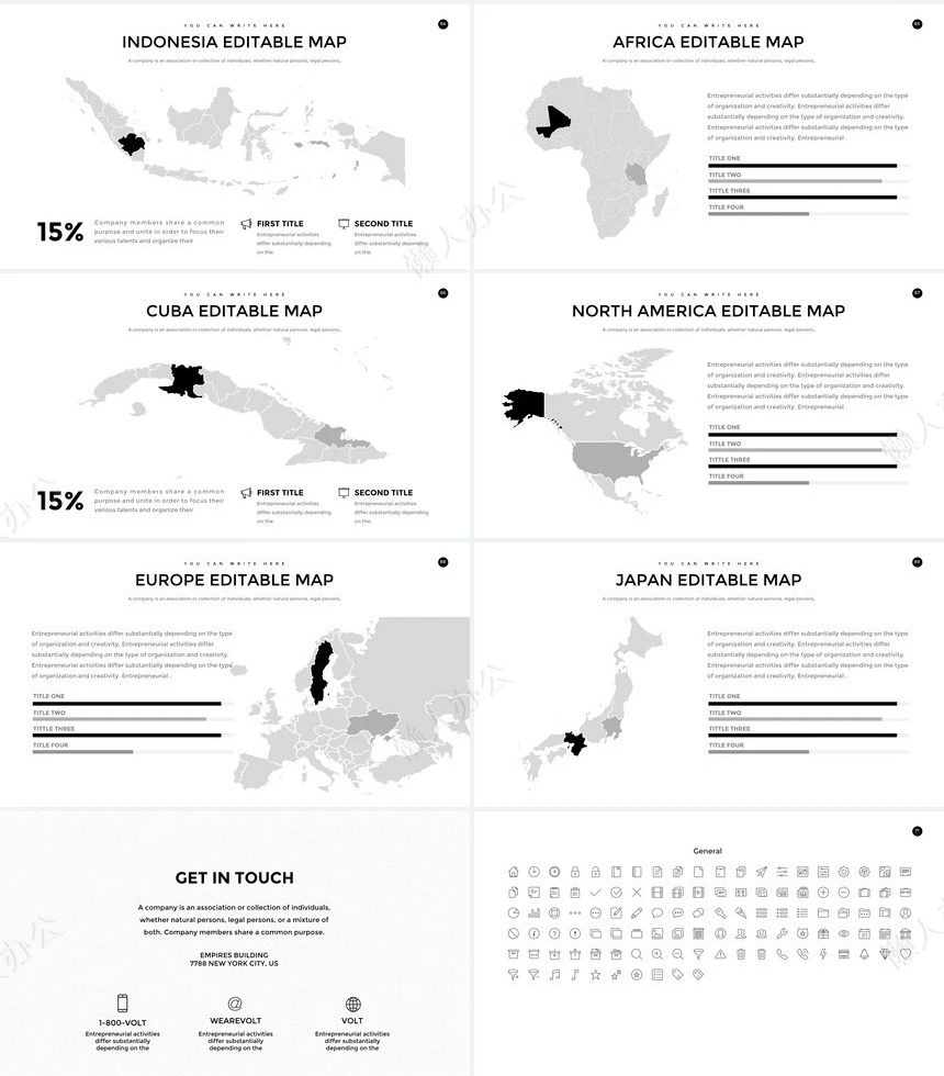 黑灰简约数据表格商业计划书企业宣传通用PPT模板