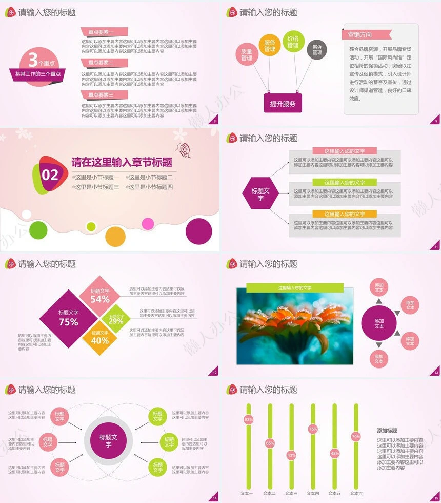 医疗医学工作总结汇报通用PPT模板(224)