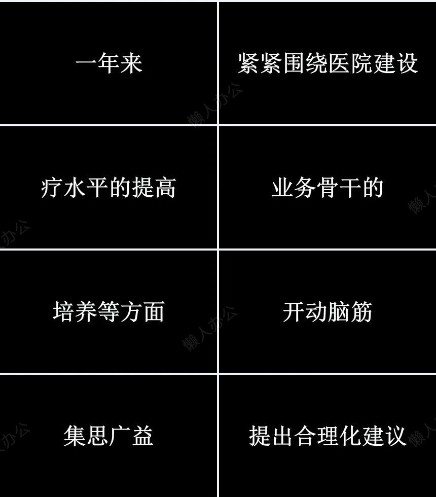 医疗医学工作总结汇报通用PPT模板(7)