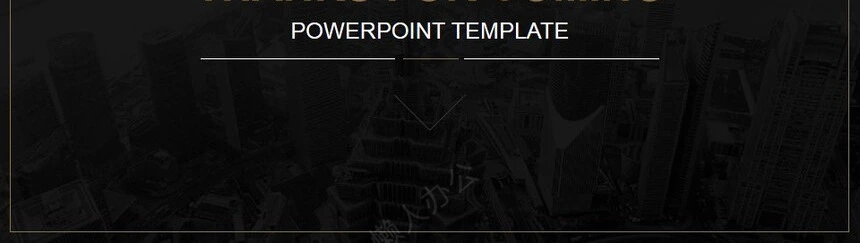 欧美商务企业推介PPT模板企业推介项目展示计划总结商业融资