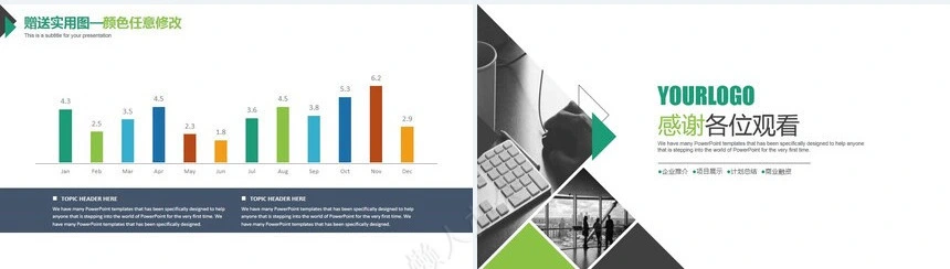 欧美商务风企业推介PPT模板企业推介项目展示计划总结商业融资
