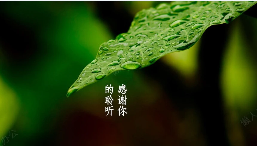 二十四节气谷雨通用PPT模板(12)