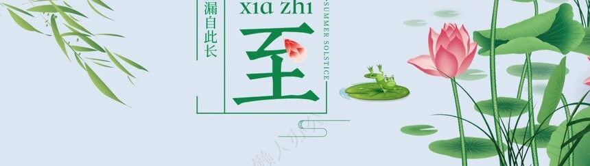 二十四节气夏至通用PPT模板(11)