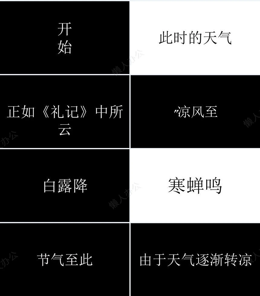 二十四节气白露通用PPT模板(14)