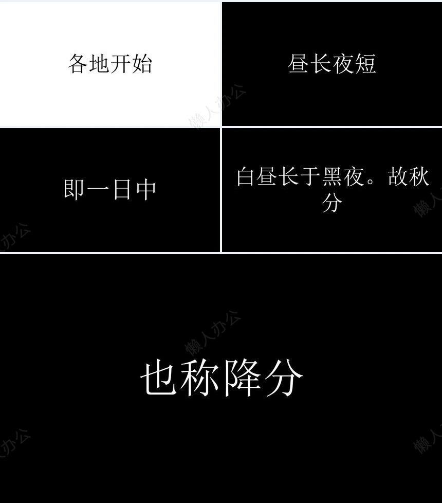 二十四节气秋分通用PPT模板(1)