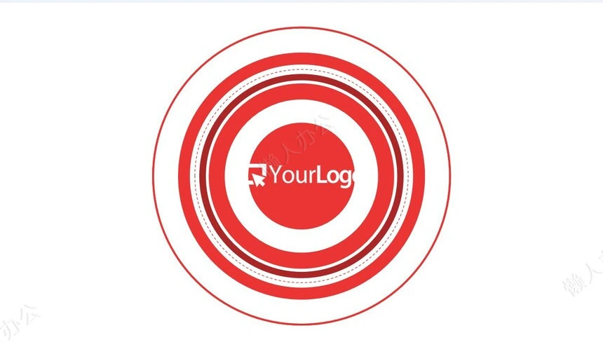 玫红欧美快闪PPT模板