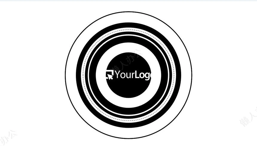 黑色欧美快闪PPT模板