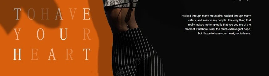 时尚个性杂志风服装美容通用PPT模板