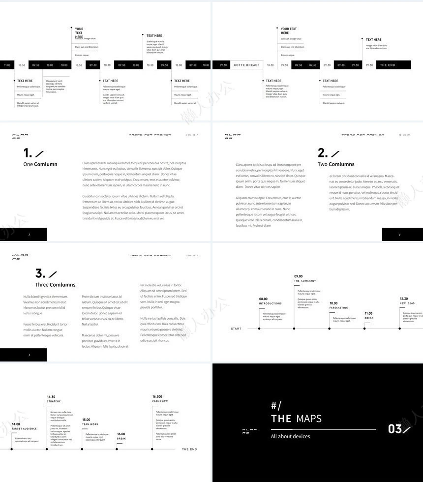 简约黑色杂志风项目简介工作总结PPT动态模板