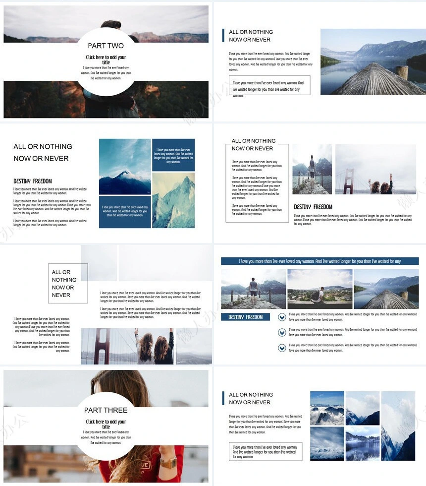 欧美风高端轻奢品牌宣传公司简介PPT模板