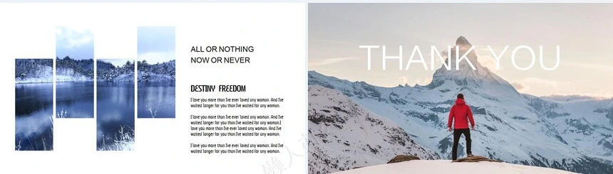 欧美风高端轻奢品牌宣传公司简介PPT模板