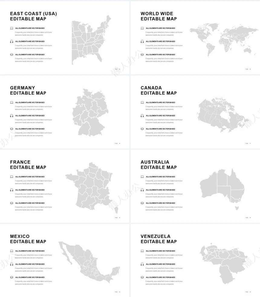 北欧高端品牌宣传项目策划PPT模板